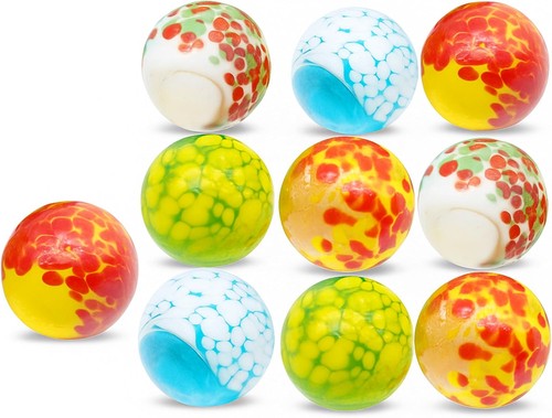25mm large jumbo glass marbles - large,