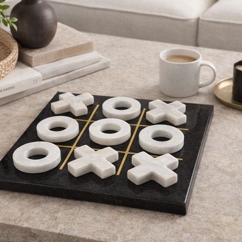 Marble noughts and - 12”marble,