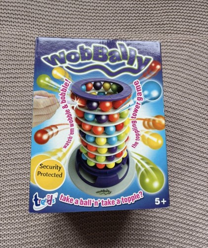 Wobbally tabletop marble tower - wobbally,