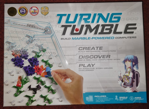 Turing tumble marble powered - turing, marble-powered