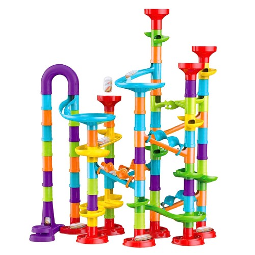 113 piece marble run game - marble,
