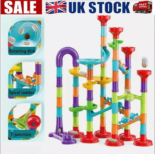 197pcs marble run race set - run,