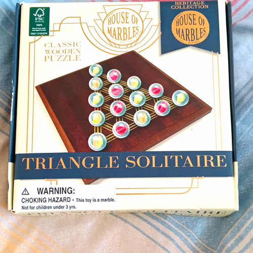 House marbles triangle - of,