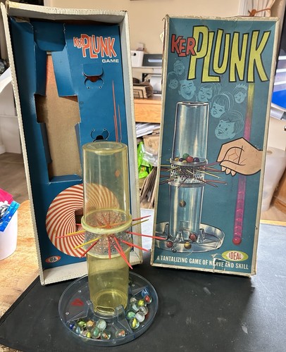Vintage ideal kerplunk marble - vintage,