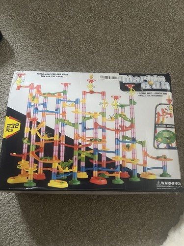 113 piece marble run - piece, game