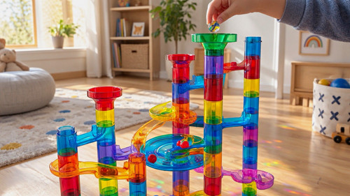 Piece marble run - 92, set
