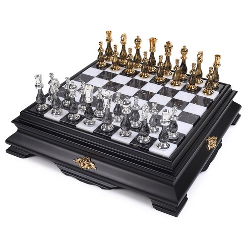 Italian set brass wood - italian,