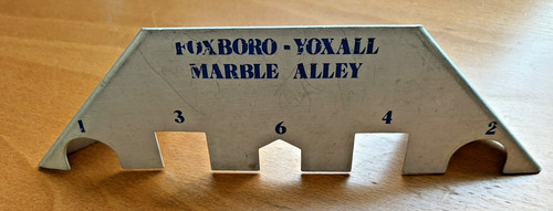 Marble alley game metal - marble,