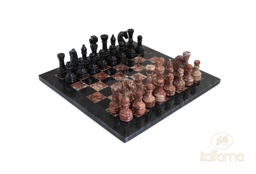 Marble chess set black - set, &