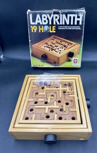Labyrinth hole marble maze - 19,