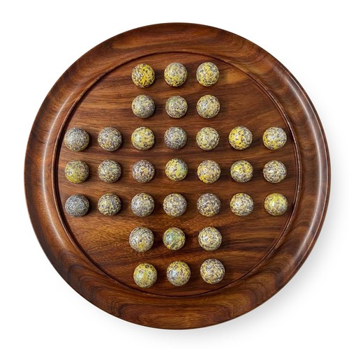 30cm diameter wooden solitaire - 30cm,