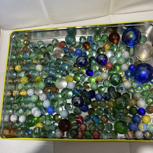 230 marbles tin plus - marbles,