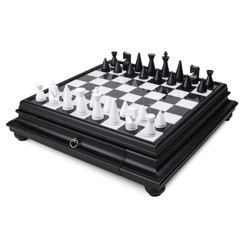 Italian set chess pieces - , white
