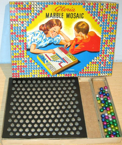 Vintage gloria marble mosaic - vintage,